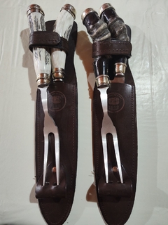 Set Parrillero Cuchillo + Pinche 20 cm