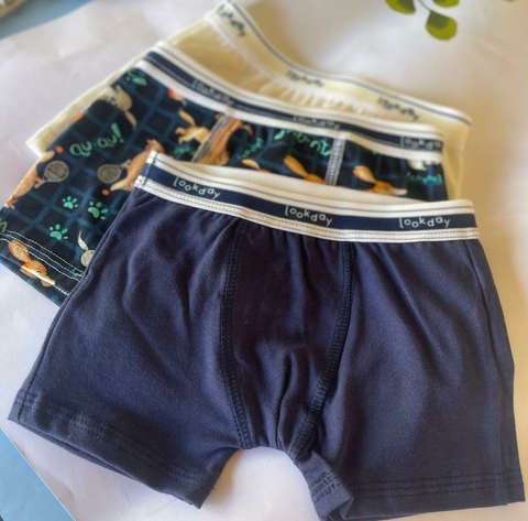 Kit com 3 cuecas sortidas