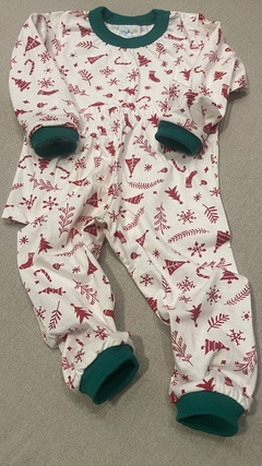 pijama árvore de Natal