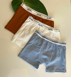 Kit com 3 cuecas sortidas - comprar online