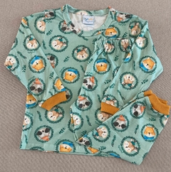 pijama verde raposa