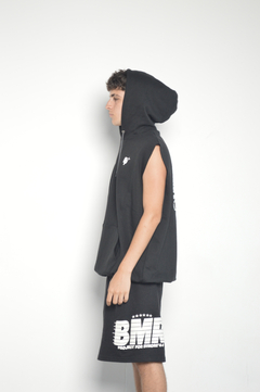 BUZO SIN MANGAS BMR NEGRO - bymore