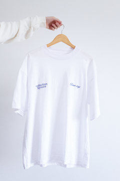 Remera basik btd (blanca) - bymore