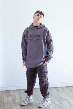 Hoodie Fraktur (grey) - comprar online