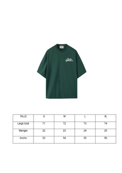 REMERA VERDE INGLES en internet