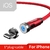 Essager 540 Rotate Magnetic Cable Fast Charging Magnet Charger Micro USB Type C - loja online