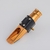 Jm profissional tenor soprano alto saxofone metal bocal banhado a prata boca sax - loja online