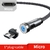 Essager 540 Rotate Magnetic Cable Fast Charging Magnet Charger Micro USB Type C - comprar online