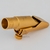 Bocal de metal com chapeamento a ouro, profissional, de alta qualidade, plating,