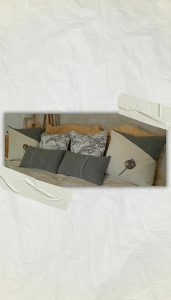 Almohadón Paraíso Gris - comprar online