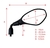 Retrovisor RVG BMW F800 Haste curta rebaixada 90 Graus lente comum - comprar online