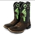 Bota texana masculina Country forma bico quadrado bordado índio cano longo na internet