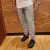 Imagem do Kit 3 Calças de Moletom Moletinho Jogger Masculina Skinny Slim Amarração Academia Treino