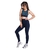 Leggings cintura alta, cor sólida - comprar online