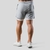 Calções casuais de dupla camada masculina, secagem rápida, estilo esportivo
