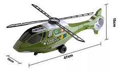 Imagem do Helicóptero c/ Soldado Game Line BS Resgate - BS Toys