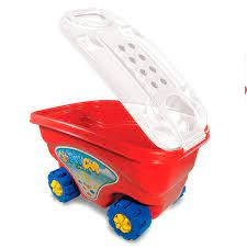 Wagon Playcar Praia c/ 6 Acessórios - GGB