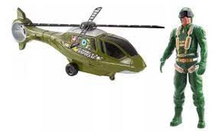 Helicóptero c/ Soldado Game Line BS Resgate - BS Toys - loja online