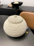 Vaso Caixa Decorativa Bege e Branco Texturizada na internet