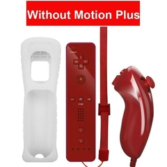 Imagem do Remoto compatível nintendo wii console gamepad controlador sem fio nunchuck con