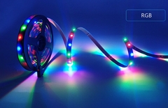 2m USB LED Lights Strip Fita LED 2835 24 Key Controle Remoto IR para Armário de - loja online