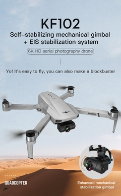 Kf102 max gps drone 4k profissional fpv hd câmera kf102 drones gimbal de 2 eixo