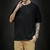 Nova camisa dos homens de verão t camisa 2022 moda sólida t mens hip hop de gr