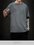 Nova camisa dos homens de verão t camisa 2022 moda sólida t mens hip hop de gr
