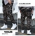 Calças de carga camuflagem 8xl corredores calças militares calças masculinas