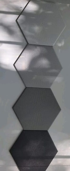 Azulejo Cerámico Hexagonal Texturado - Connect 20 x 23 Primera calidad - tienda online