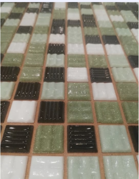 Venecita Biselada Mix 2x2 Piscina - Baño - Cocina