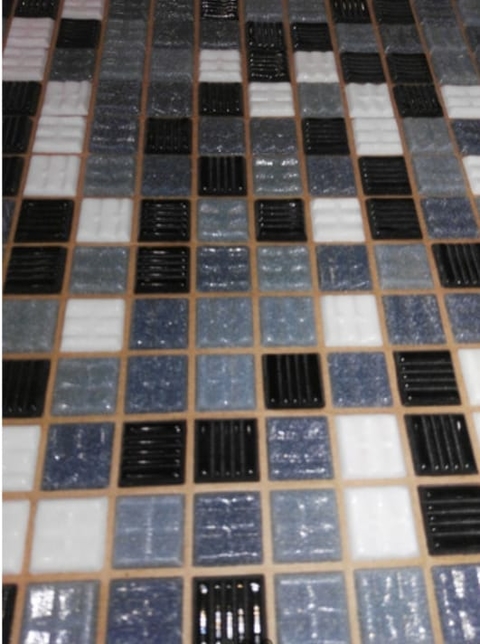 Venecita Biselada Mix 2x2 Piscina - Baño - Cocina