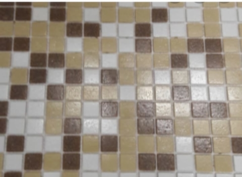 Venecita Biselada Mix 2x2 Piscina - Baño - Cocina