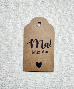 Tarjetas en papel kraft para el día de la madre ✨