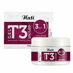 GEL NATI T3 UV/LED CLEAR 20G