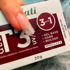 GEL NATI T3 UV/LED CLEAR 20G - comprar online