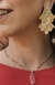 Brinco Escama em Banho de Ouro 18K na internet