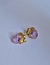 Conjunto Flor Cristal Ametista - Relicarium Cristal