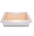 KIT DE CHURRASQUEIRA GRANDE 80cm x 50cm - GRILL - GRELHAS SUSPENSAS - COIFA DE AÇO INOX 430 - loja online