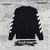 Black Diag Long Sleeve T-Shirt - comprar online