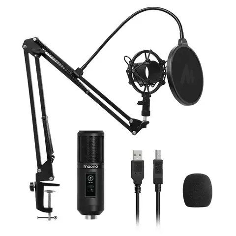Microfono Maono Condenser Usb Con Accesorios AU-PM421