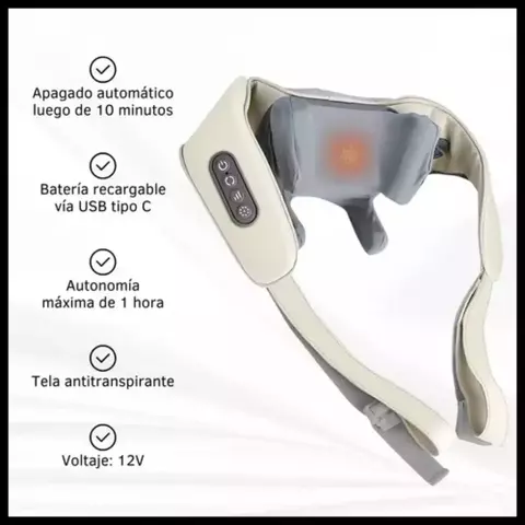 Masajeador de Cervical Oryx MJ-0225 - comprar online