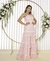 VESTIDO LONGO CORAÇÕES - ÁGUA DE ROSAS