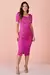 Vestido Midi Justo Orquídea Ellen Tata Martello