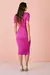 Vestido Midi Justo Orquídea Ellen Tata Martello - comprar online