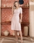 VESTIDO ROSA COM CINTO VIA TOLENTINO