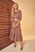 VESTIDO GEOMÉTRICO VIA TOLENTINO - comprar online