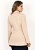 BLAZER BAUNILHA CORTE A FIO VIA TOLENTINO - comprar online