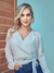BLUSA COM AMARRAÇÃO VIA TOLENTINO