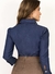 CAMISA JEANS BABADINHOS VIA TOLENTINO - comprar online